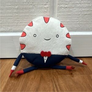 Cartoon Network Peppermint Butler Adventure Time Plush Crab Red White Blue